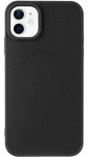 Чохол Carbon Protective with Magsafe для Apple iPhone 11 Black фото
