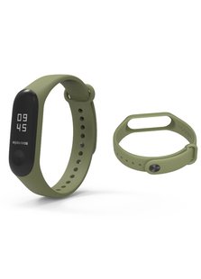 Ремінець для Xiaomi Mi Band 3/4 силіконовий зелений Army Green фото