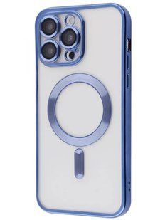 Чохол Metal Matte Case with MagSafe iPhone 13 Pro Midnight Blue фото