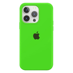 Чохол силіконовий soft-touch ARM Silicone Case для iPhone 14 зелений Green фото