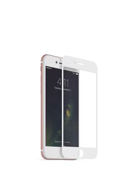 Стекло защитное 3D для iPhone 7Plus/8Plus white фото