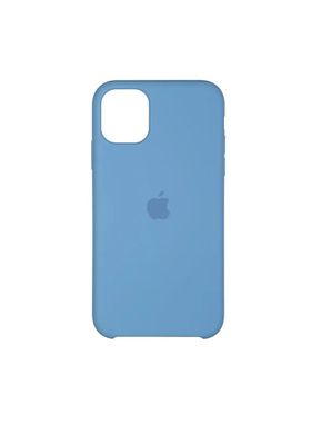 Чохол силіконовий soft-touch ARM Silicone Case для iPhone 11 блакитний Cornflower фото