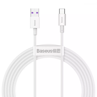 Кабель Baseus Superior Series Fast Charging Type-C PD 66W (2m) White фото