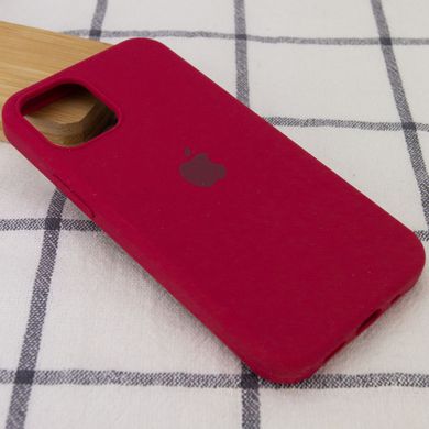 Чехол Silicone Case Full Protective AA для Apple iPhone 13 Rose Red фото