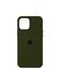 Чехол силиконовый soft-touch ARM Silicone Case для iPhone 12/12 Pro зеленый Army Green фото