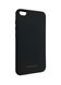 Чехол силиконовый Hana Molan Cano плотный для Xiaomi Redmi 6A черный Black фото