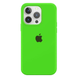 Чохол силіконовий soft-touch ARM Silicone Case для iPhone 14 зелений Green фото