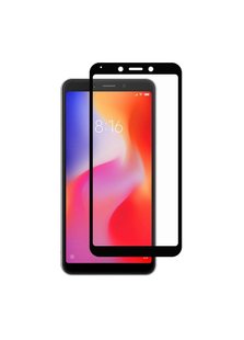 Защитное стекло 3D для Xiaomi Redmi 6A (black) фото