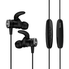 Навушники бездротові вакуумні Hoco ES8 Sport Bluetooth з мікрофоном чорні Black фото