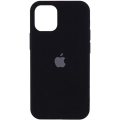 Чохол Silicone Case Full Protective AA для Apple iPhone 12 / 12 Pro Black фото