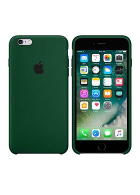 Чохол силіконовий soft-touch ARM Silicone Case для iPhone 6 / 6s зелений Dark Geen фото