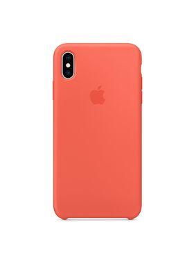 Чохол силіконовий soft-touch ARM Silicone case для iPhone Xs Max помаранчевий Orange фото