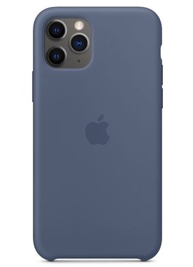 Чохол силіконовий soft-touch Apple Silicone case для iPhone 11 Pro синій Alaskan Blue фото