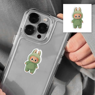 3D стікер "Labubu Green" фото