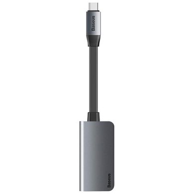 Перехідник USB to USB Type-C / HDMI Baseus Little Box (CAHUB-E0G) Converter сірий Grey фото