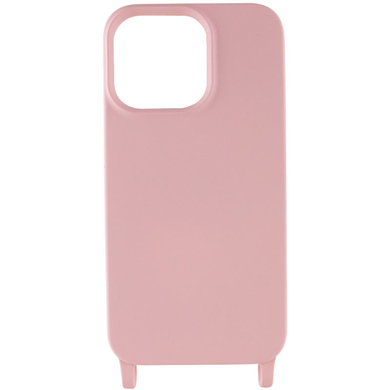Чехол TPU two straps California для Apple iPhone 13 Pro Max рожевий Pink sand фото