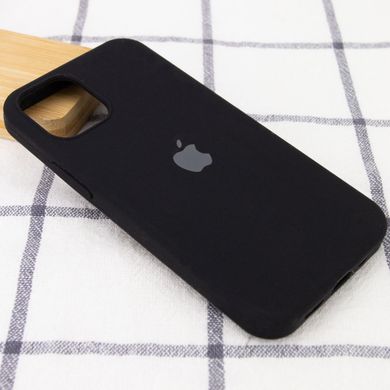 Чохол Silicone Case Full Protective AA для Apple iPhone 12 / 12 Pro Black фото