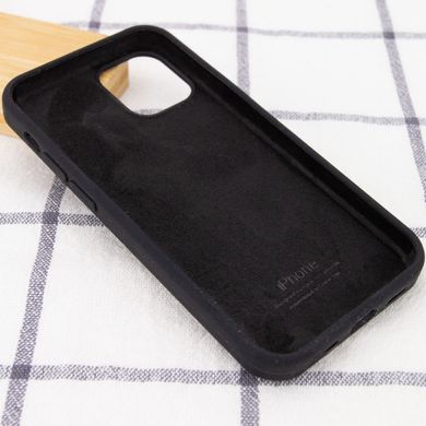 Чохол Silicone Case Full Protective AA для Apple iPhone 12 / 12 Pro Black фото