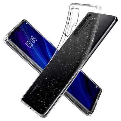 Чохол силіконовий Spigen Original Liquid Crystal Glitter для Huawei P30 Pro прозорий Crystal Quartz Clear фото