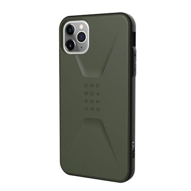 Чохол протиударний UAG Civilian для iPhone 11 Pro зелений ТПУ + пластик Olive Drab фото