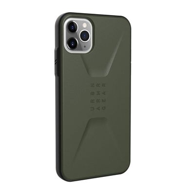 Чохол протиударний UAG Civilian для iPhone 11 Pro зелений ТПУ + пластик Olive Drab фото