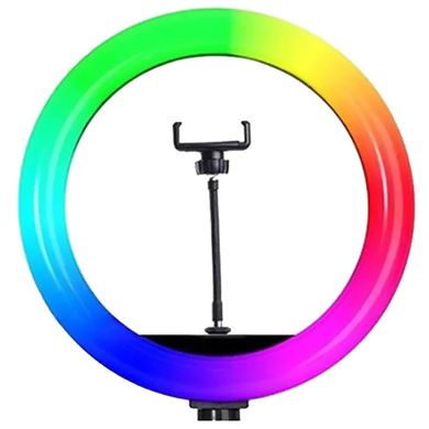 Кільцева лампа RGB Led Soft Ring Light MJ33 33 см (Black) фото