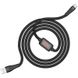 USB Cable Hoco S4 Type-C Black 1m (with display)