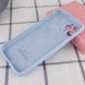 Чохол Silicone Case Full Camera Protective AA для Apple iPhone 12 Pro Max Lilac Blue