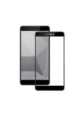 Защитное стекло для Xiaomi Redmi 3/3x/3s/3 Pro/4A CAA 2D с проклейкой по всему стеклу черная рамка Black фото