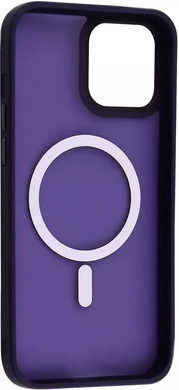 Чехол WAVE Matte Insane Case with MagSafe iPhone 12 Pro Max Dark purple фото