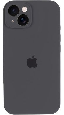 Чохол Silicone Case Full Camera Protective AA для Apple iPhone 14 Dark Gray фото