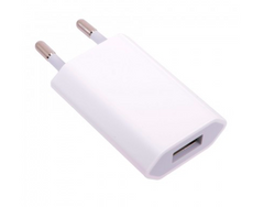 Мережевий зарядний пристрій ARM High copy 1 порт USB 1.0V СЗУ біле White фото