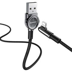 Кабель Lightning to USB Baseus (CALCJ-A01) 1 метр чорний Black фото