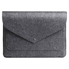 Чохол для ноутбука Gmakin для Macbook Pro 14 темно-сірий, на кнопці фото