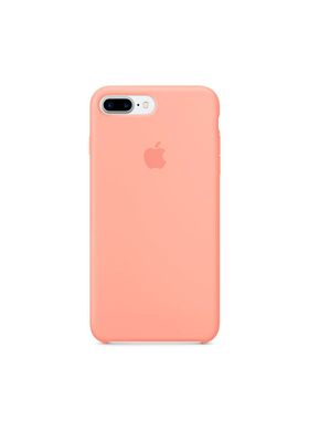 Чохол силіконовий soft-touch Apple Silicone case для iPhone 7 Plus / 8 Plus помаранчевий Flamingo фото