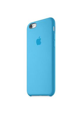 Чохол силіконовий soft-touch RCI Silicone Case для iPhone 6 / 6s блакитний Ultra Blue фото