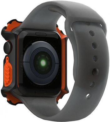 Чехол противоударный UAG Case для Apple Watch 44 mm черный ТПУ+пластик Black/Black фото