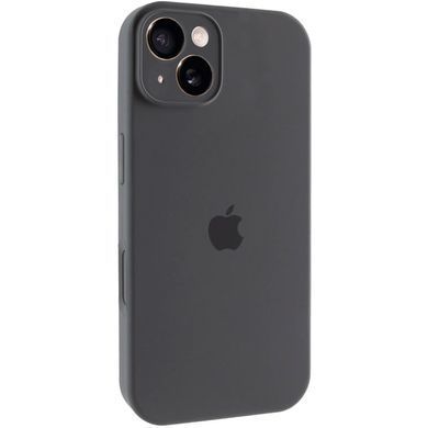 Чохол Silicone Case Full Camera Protective AA для Apple iPhone 14 Dark Gray фото