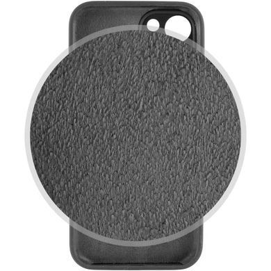 Чохол Silicone Case Full Camera Protective AA для Apple iPhone 14 Dark Gray фото