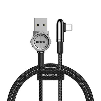 Кабель Lightning to USB Baseus (CALCJ-A01) 1 метр черный Black фото