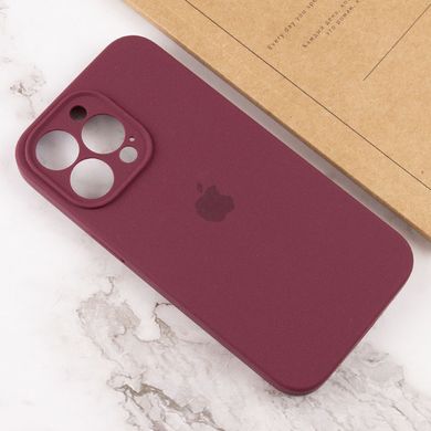 Чохол Silicone Case Full Camera Protective AA для Apple iPhone 15 Pro Plum фото