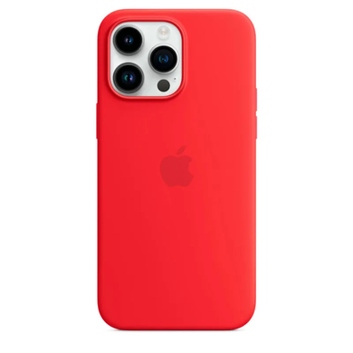 Чохол Silicone Case with Magsafe для Apple iPhone 14 Pro Max Elderberry AAA фото