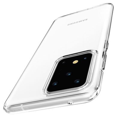 Чохол протиударний Spigen Original Crystal Flex для Samsung Galaxy S20 Ultra силіконовий прозорий Crystal Clear фото