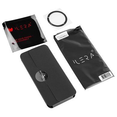 Чехол и стекло iLeraGo Ice Case with Hand Stripe для Apple iPhone 14 Pro фото