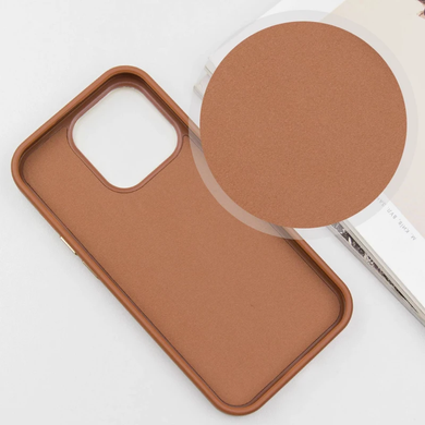 Шкіряний чохол SnapCase with MagSafe для Apple iPhone 13 Pro Max Brown фото