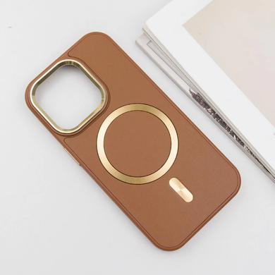 Шкіряний чохол SnapCase with MagSafe для Apple iPhone 13 Pro Max Brown фото