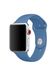 Ремінець Sport Band для Apple Watch 38 / 40mm силіконовий синій спортивний ARM Series 6 5 4 3 2 1 Denim Blue