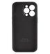 Чохол Silicone Case Full Camera Protective (AA) для Apple iPhone 14 Pro Max (Чорний / Black)