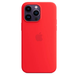 Чохол Silicone Case with Magsafe для iPhone 14 Pro Max Red AAA