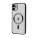 Чохол Metal Matte Case with MagSafe iPhone 11 Dark green